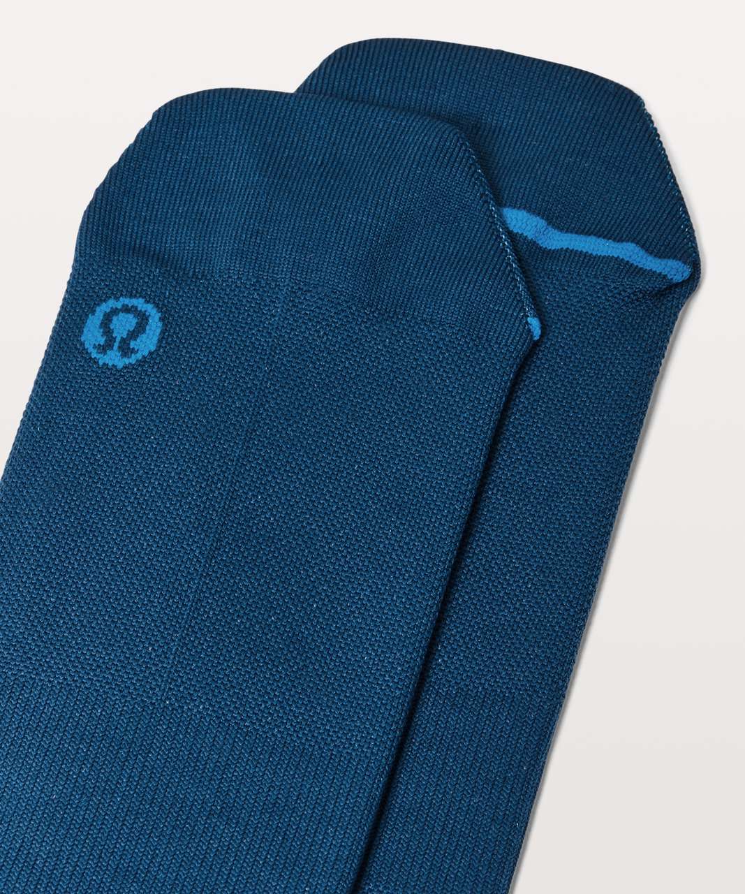 Lululemon Surge Sock *Silver - Poseidon / Shocking Blue