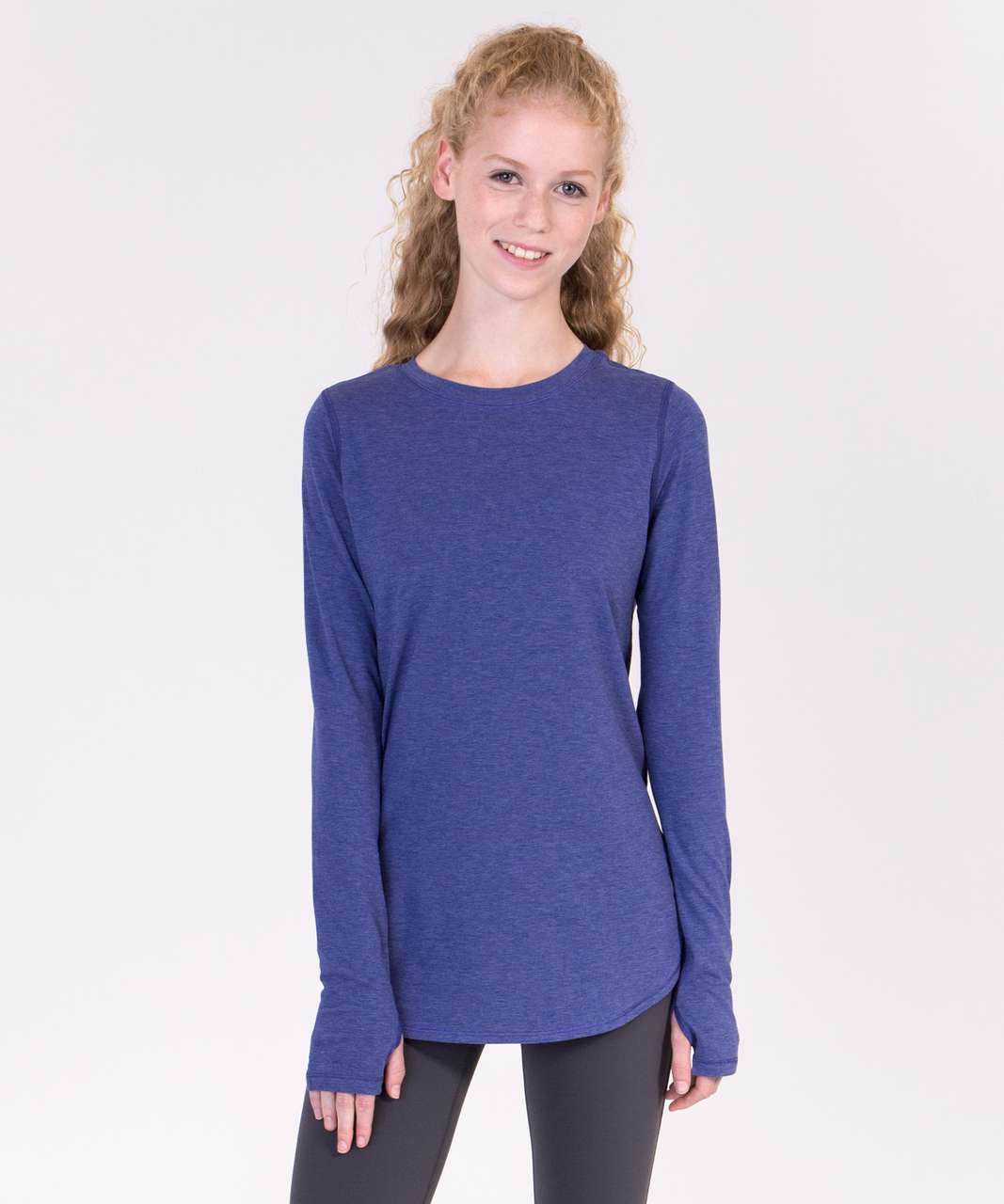 Ivivva by Lululemon Girls size 14 T-Shirt Tee Long Sleeve Athletic
