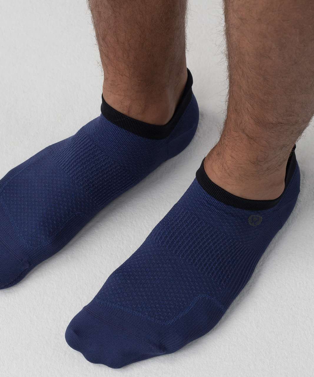 Lululemon Surge Sock *Silver - Washed Indigo / Dark Cobalt