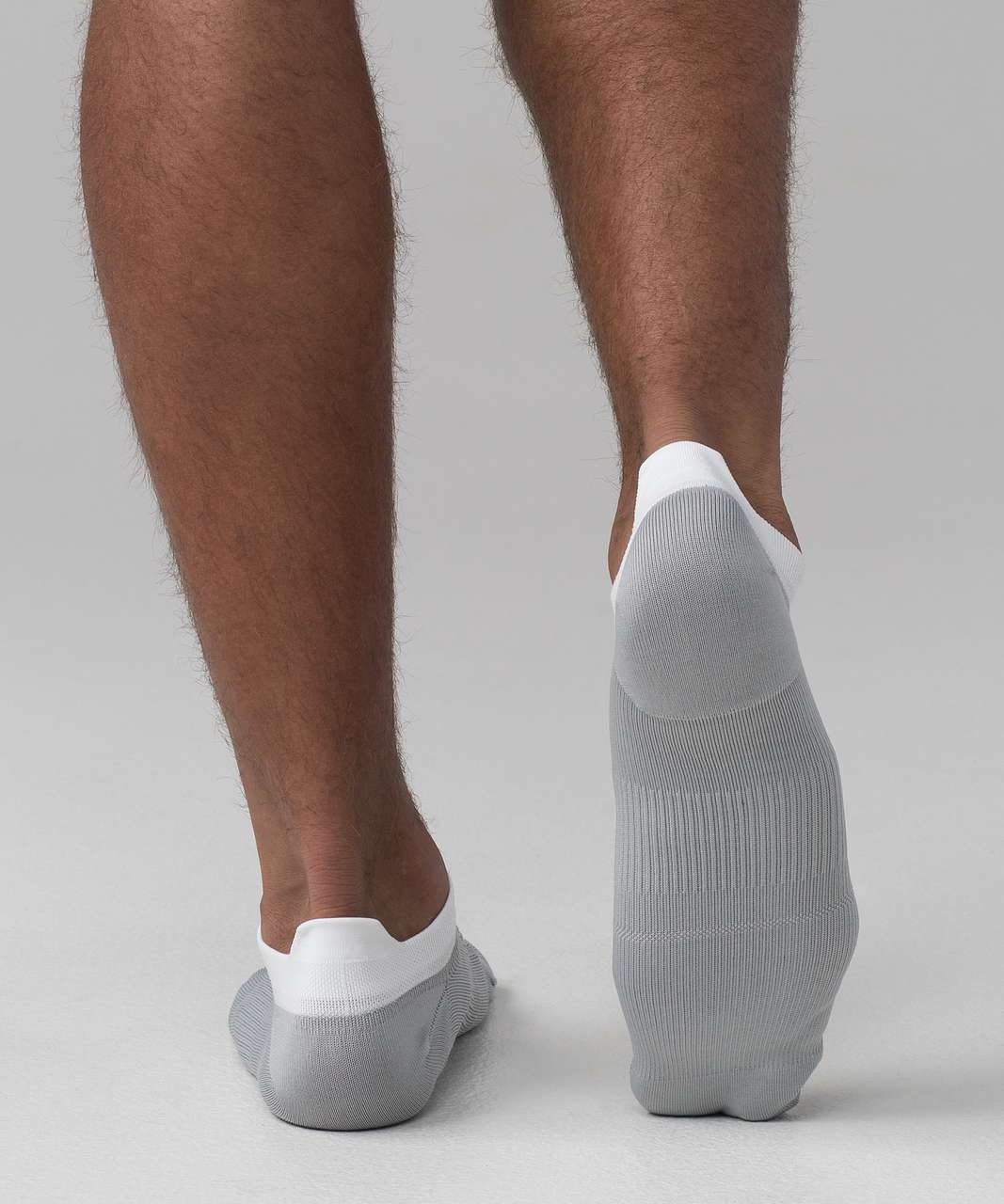 Lululemon Surge Sock *Silver - Cable / Alpine White