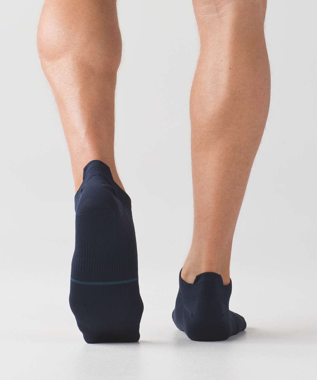 Lululemon Surge Sock *Silver - Nautical Navy / Bomber Blue