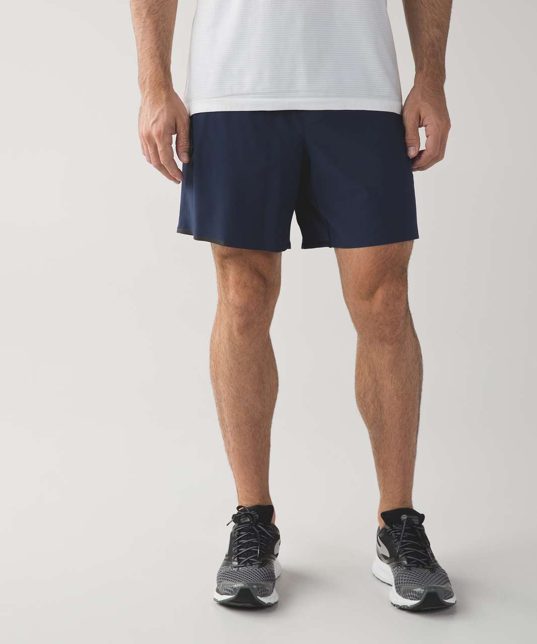 Lululemon Surge Short *7 - Deep Navy / Black - lulu fanatics