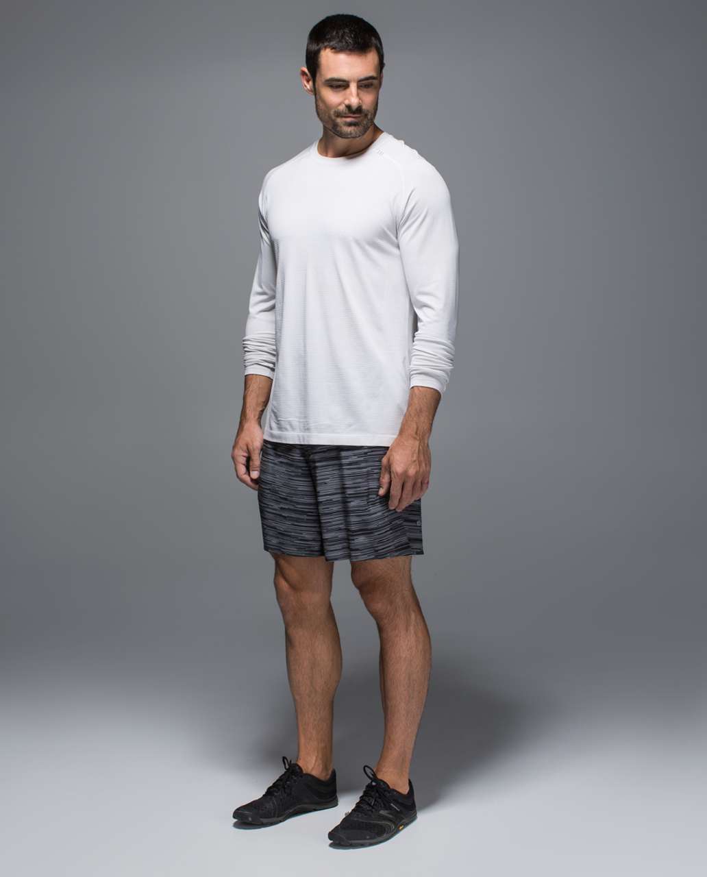 Lululemon Surge Short *7" - Less Space Black Greyt