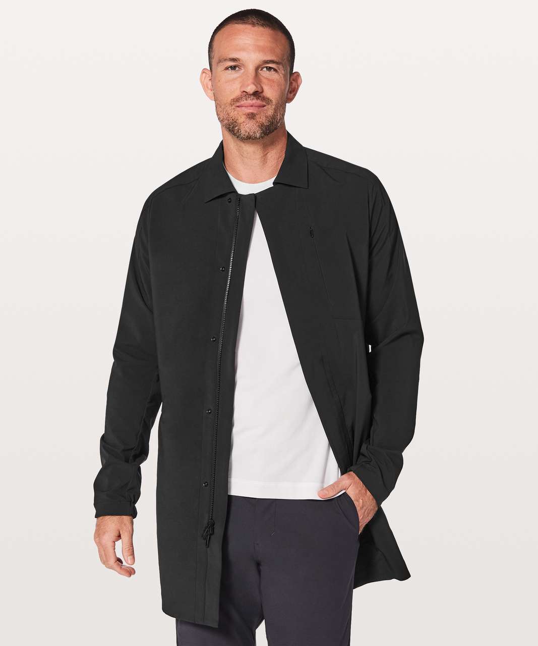 Lululemon Sleetstream Trench - Black