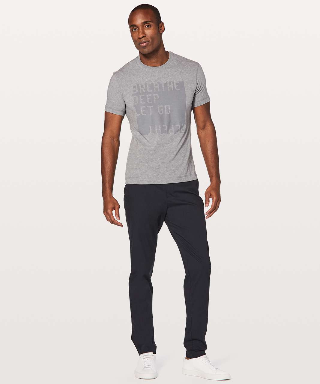 Lululemon 5 Year Basic Tee - Heathered Core Medium Grey - lulu fanatics