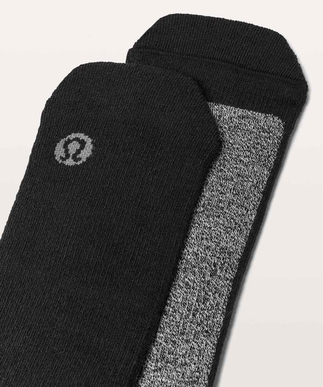 Lululemon Intent Crew Sock - Black / White