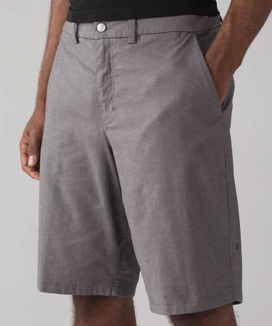 Lululemon The Works Short Melanite Gray Golf Casual Men's 38