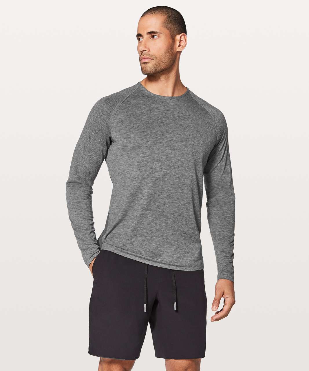 Lululemon lululemon x Roden Gray Long Sleeve T - Heathered Black