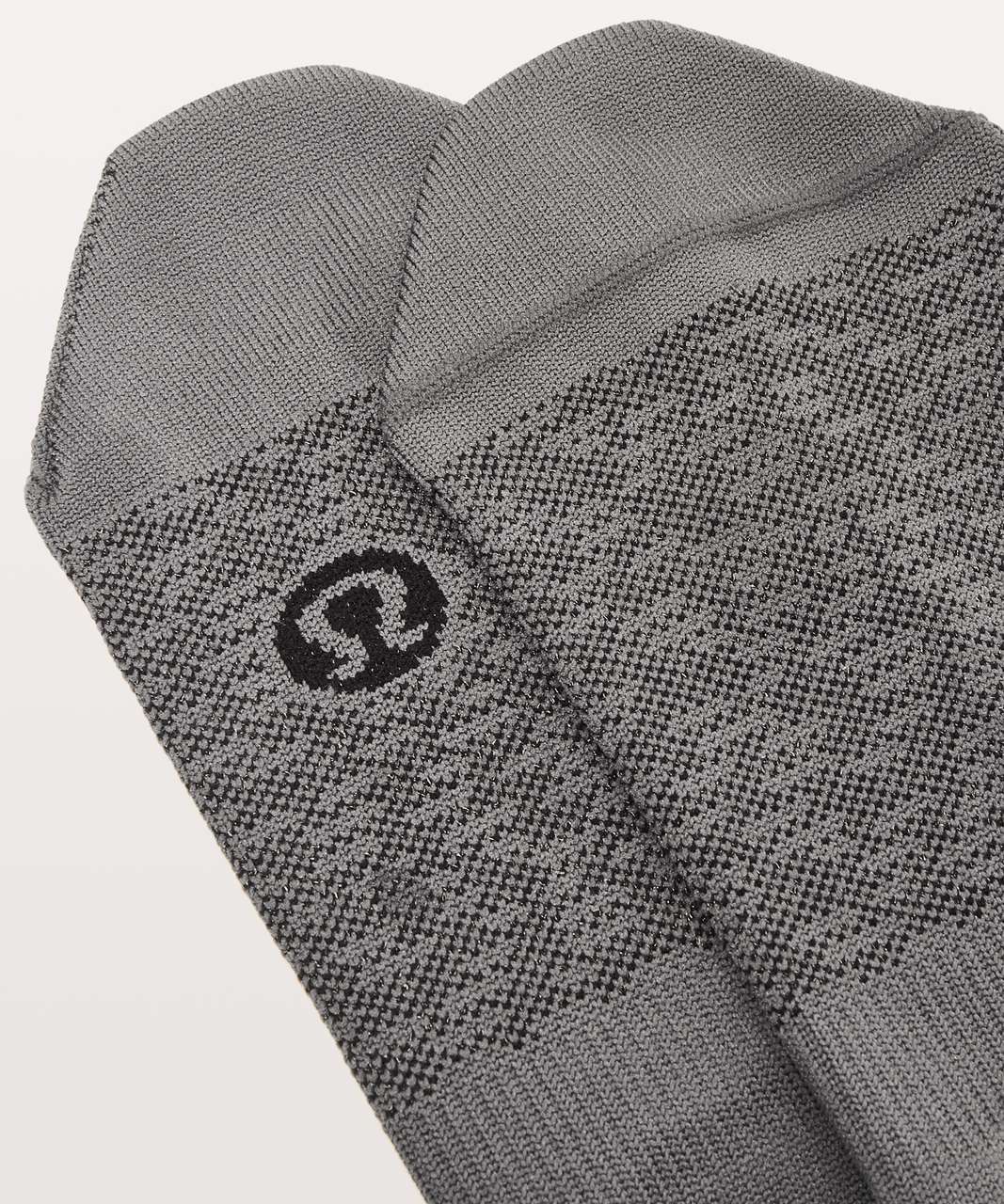 Lululemon No Sock Sock Silver - Anchor / Black