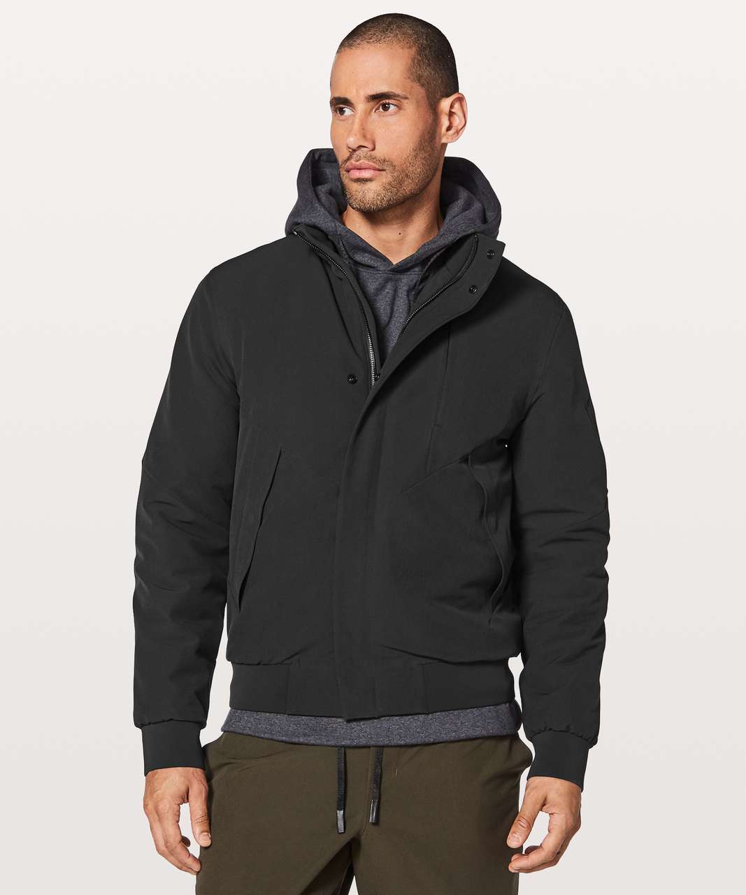 Lululemon lululemon x Roden Gray Bomber Jacket - Black - lulu fanatics