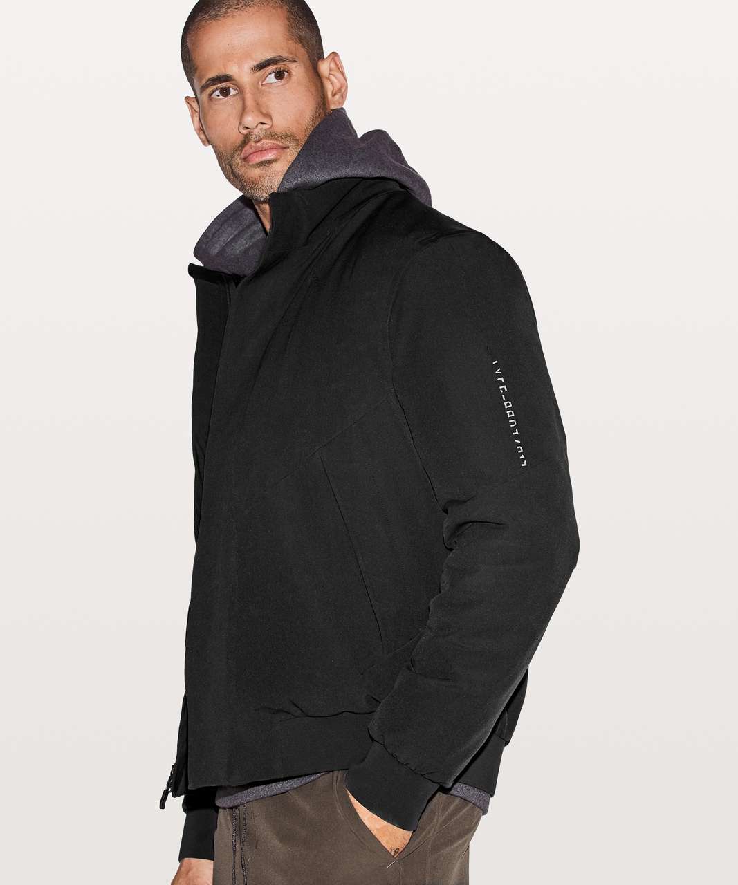 lululemon roden gray bomber