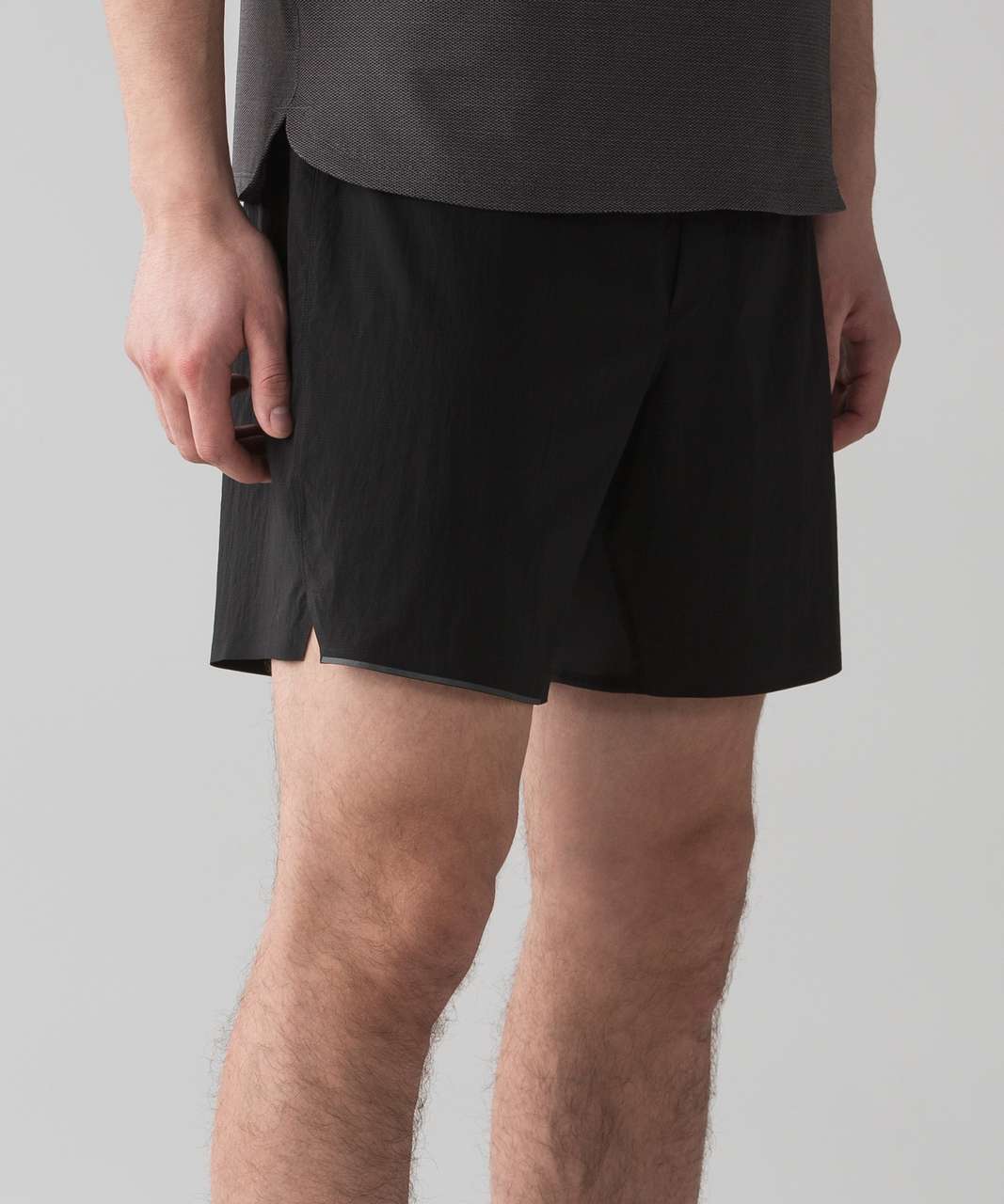 Lululemon Surge Short Light 7 - Black - lulu fanatics