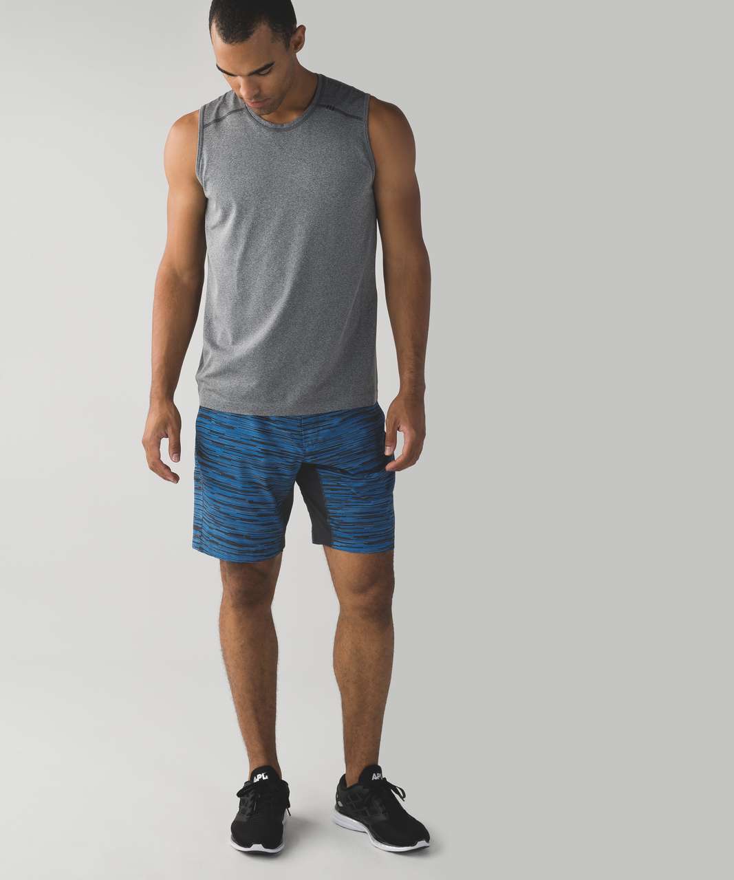 Lululemon T.H.E. Short 9" - Less Space Black Porcelaine