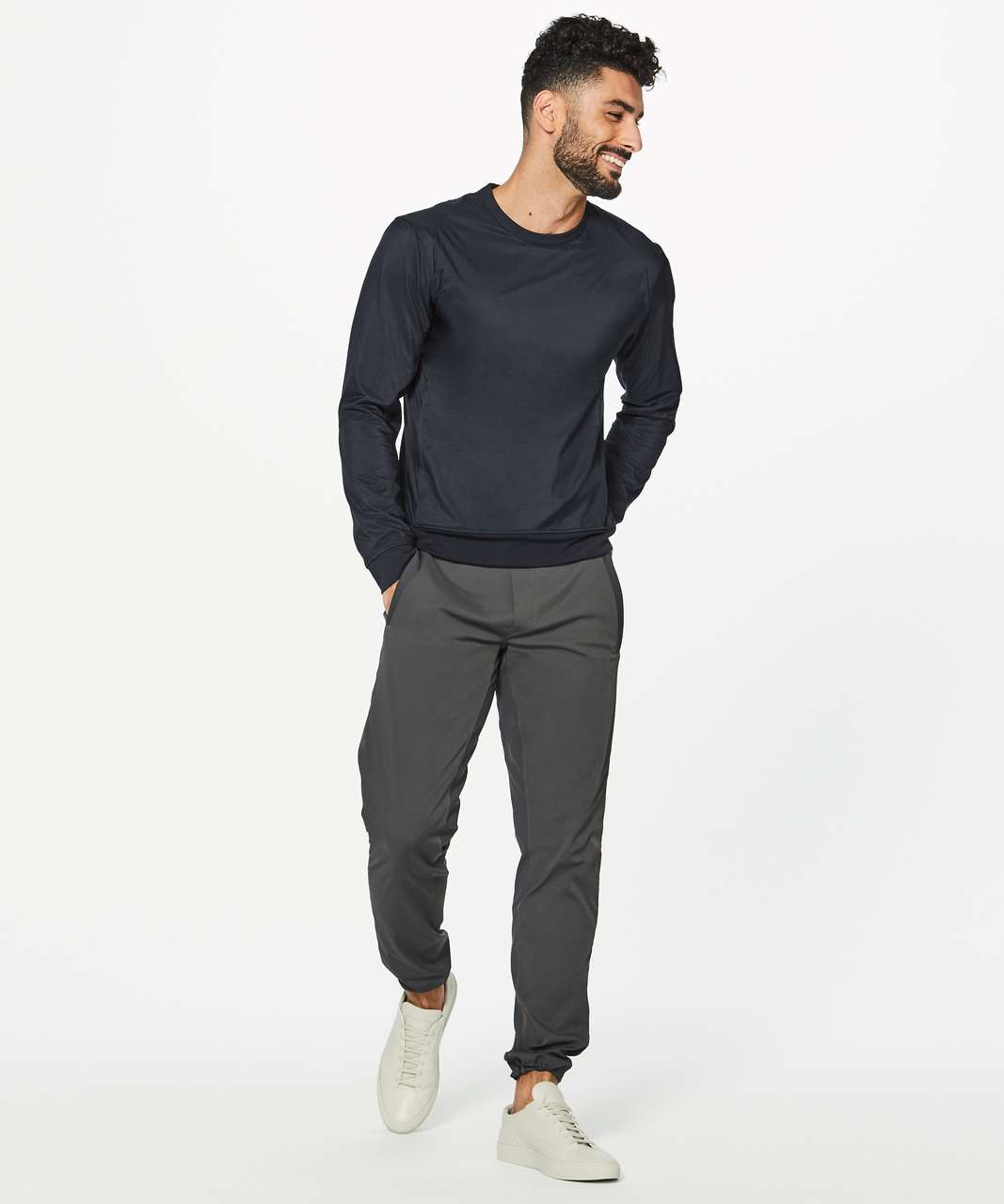 Lululemon All The Range Long Sleeve - Classic Navy