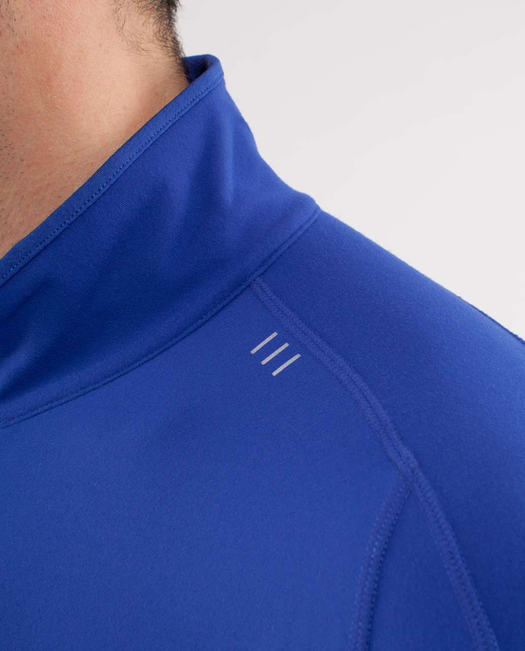 Lululemon Surge Half Zip - Sapphire Blue - lulu fanatics