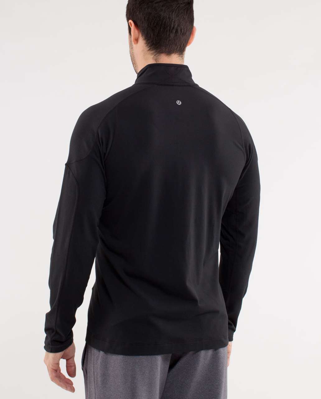 Lululemon Surge Half Zip - Black - lulu fanatics