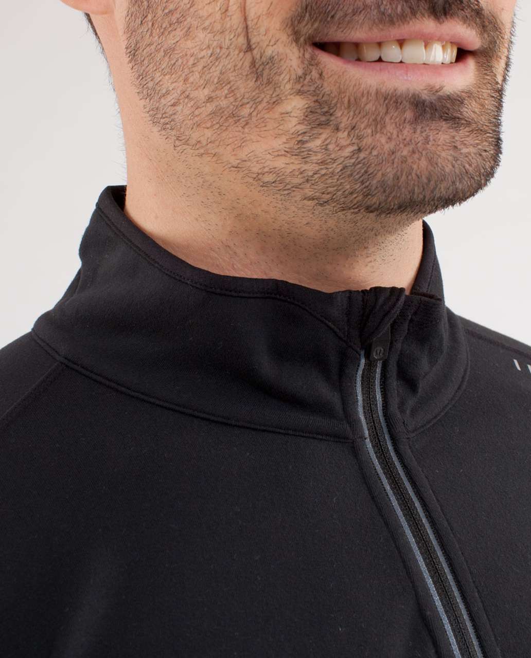 Lululemon Surge Half Zip - Black - lulu fanatics