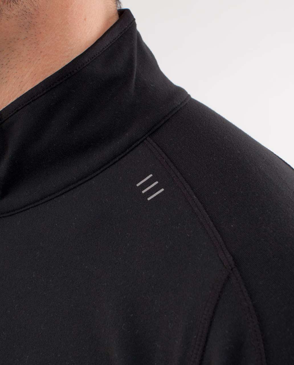 Lululemon Surge Half Zip - Black - lulu fanatics