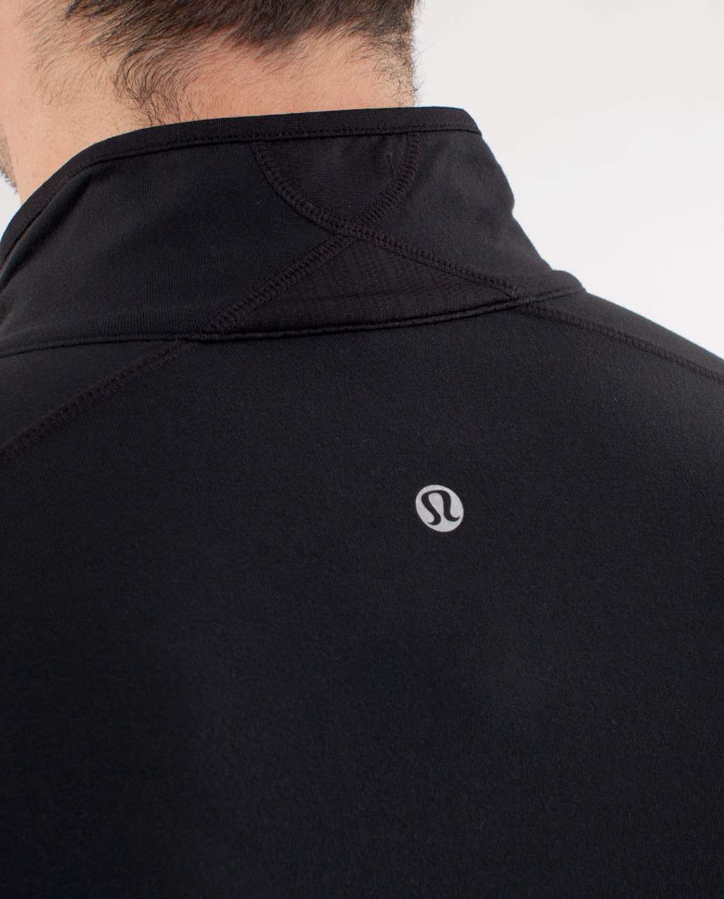 Lululemon Surge Half Zip - Black - lulu fanatics