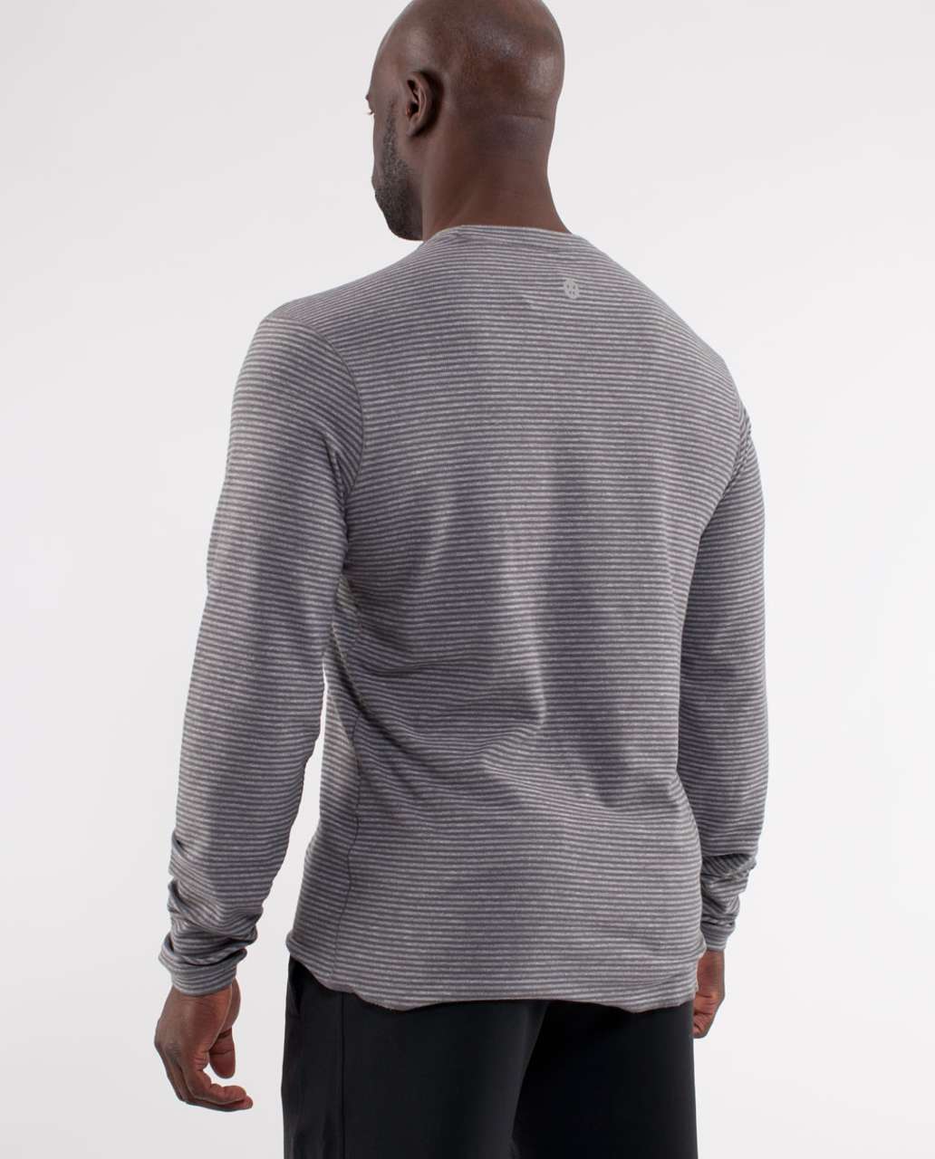 Lululemon Reverse Run Long Sleeve - Dark Slate / Slate