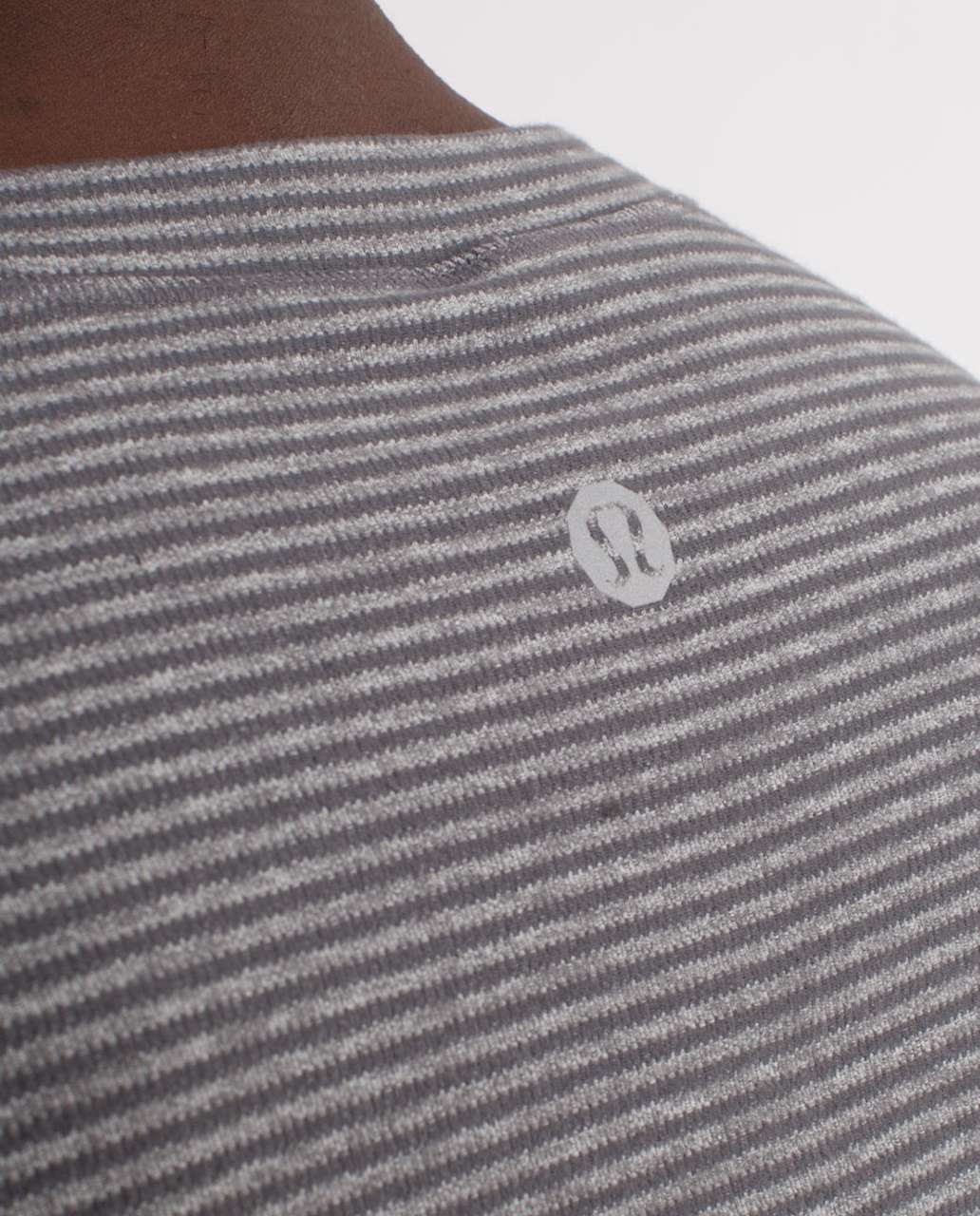 Lululemon Reverse Run Long Sleeve - Dark Slate / Slate