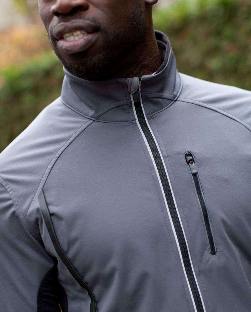 Lululemon Chillstop 360 Jacket - Dark Slate / Black