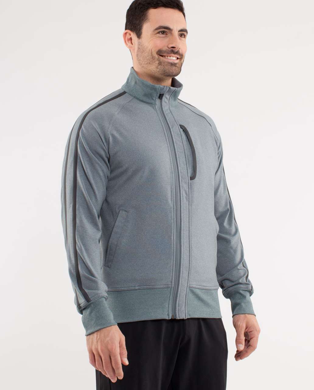 Lululemon Kung Fu Jacket II - Heathered Deep Shore