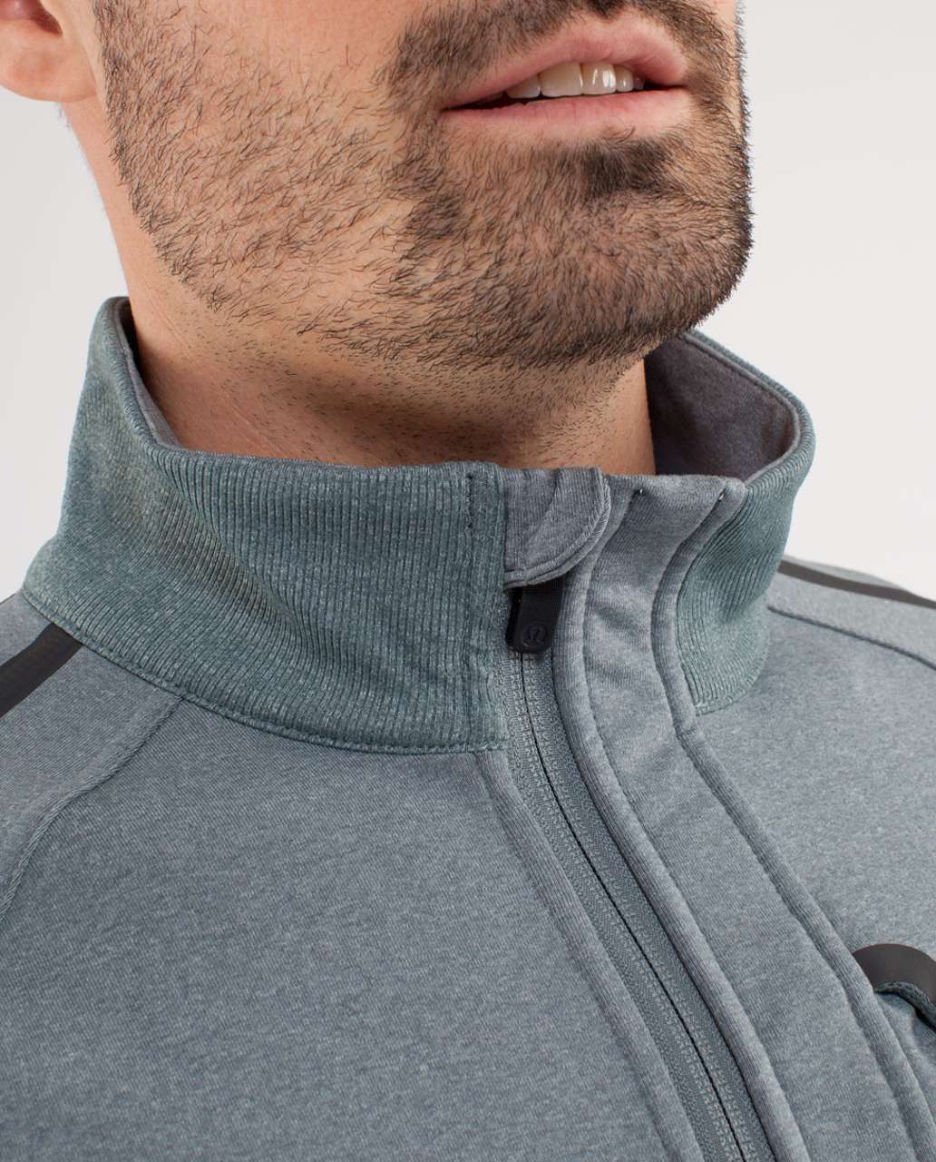 Lululemon Kung Fu Jacket II - Heathered Deep Shore