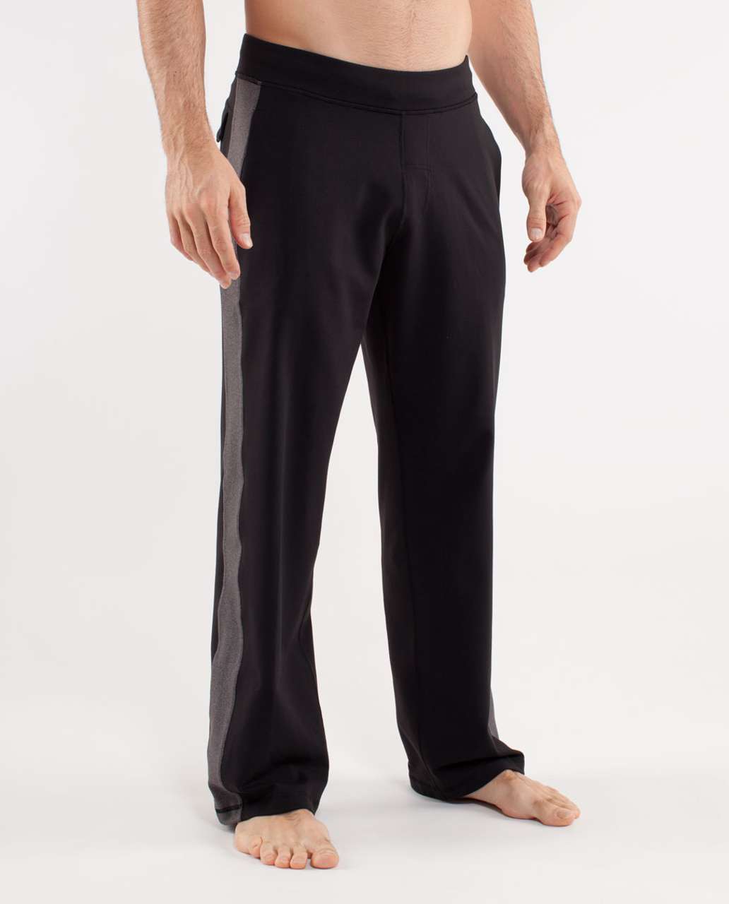 Lululemon Kung Fu Pant (Regular) - Black / Heathered Soot