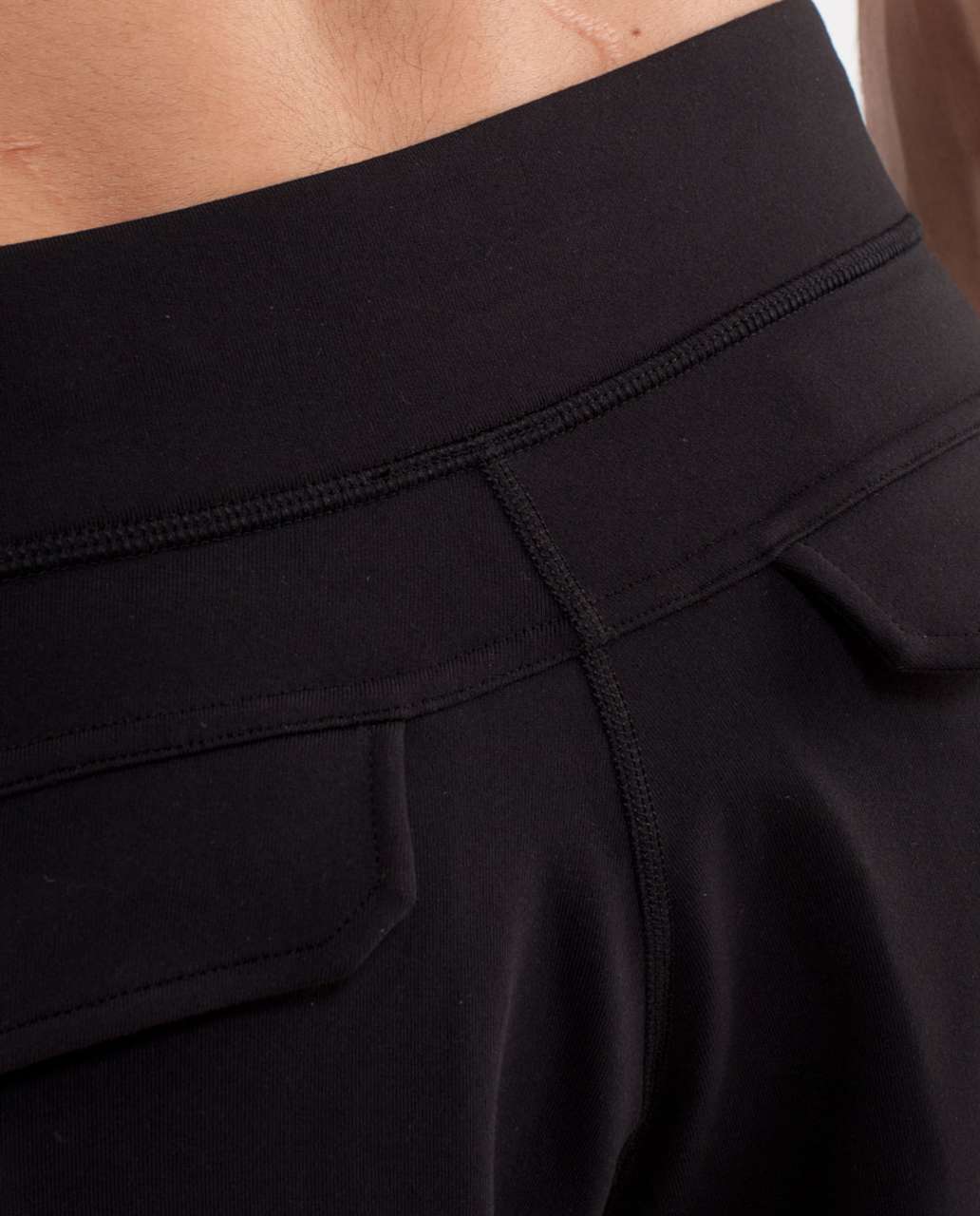 Lululemon Kung Fu Pant (Regular) - Black / Heathered Soot