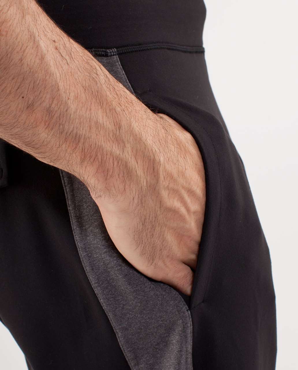 Lululemon Kung Fu Pant (Regular) - Black / Heathered Soot