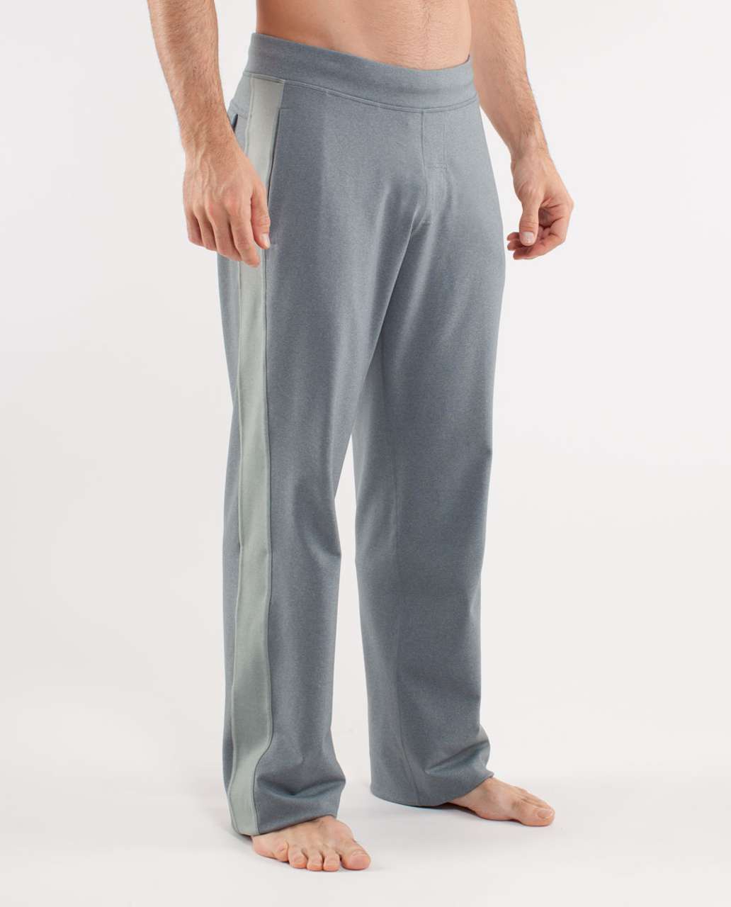 Lululemon Kung Fu Pant (Regular) - Heathered Deep Shore / Heathered ...