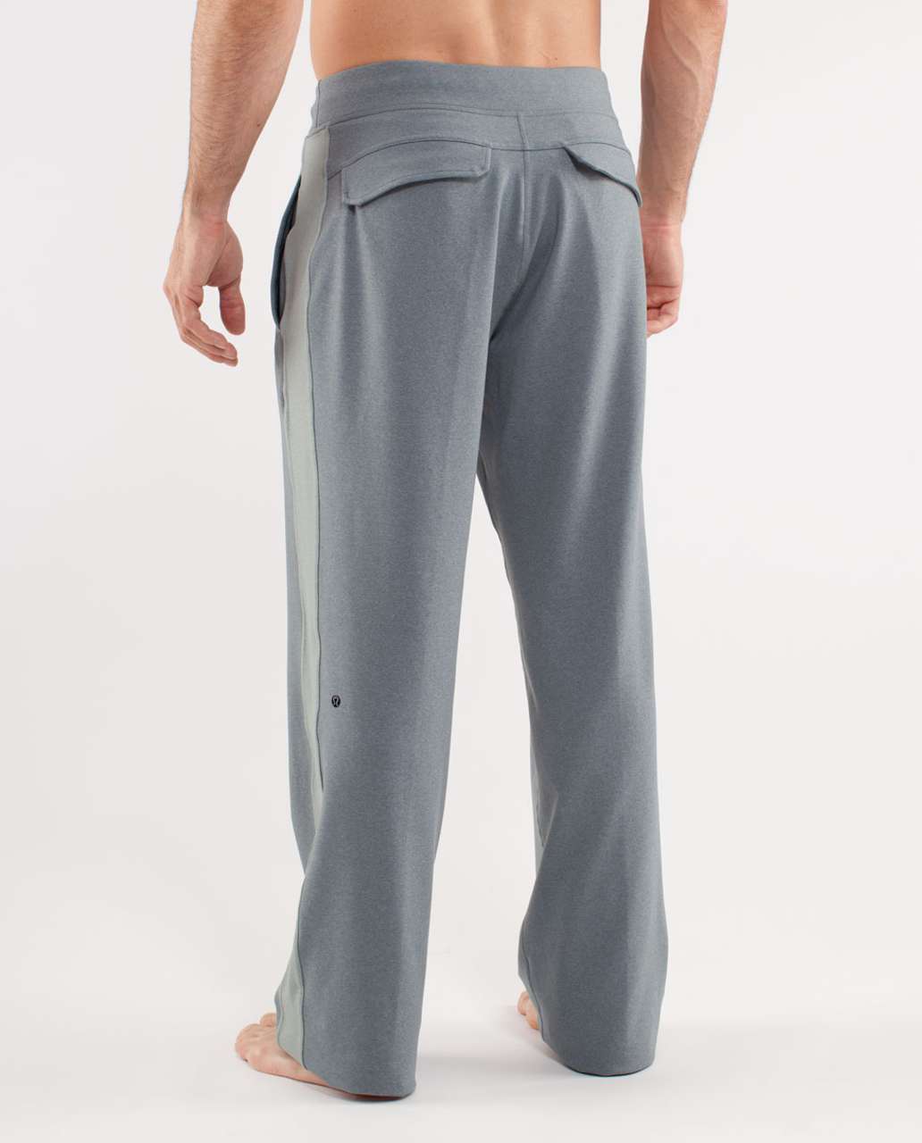 Lululemon Athletica Men’s Kung Fu Pants Pull On Yoga sweatpants Gray XL