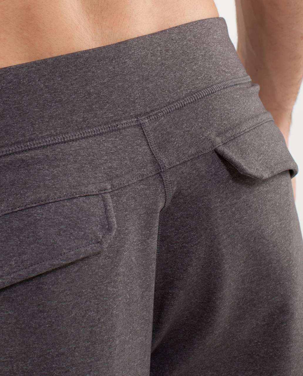 Lululemon Kung Fu Pant (Regular) - Heathered Soot / Big Royal Gingham Soot Black