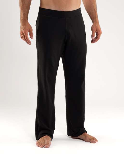 Lululemon Kung Fu Pant (Regular) - Heathered Black - lulu fanatics