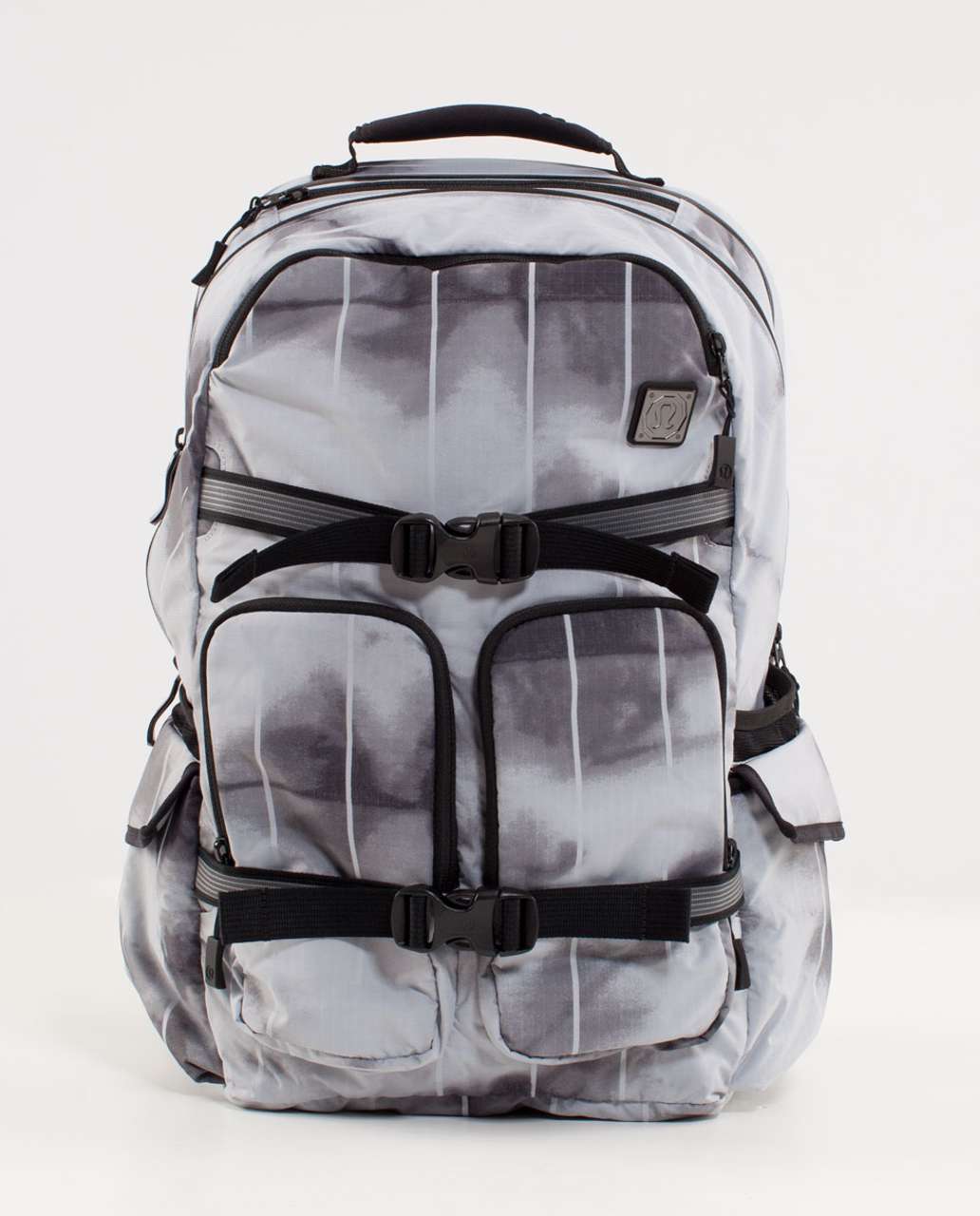 Lululemon The Wet Coast Pack - Origami Stripe Light Slate Slate