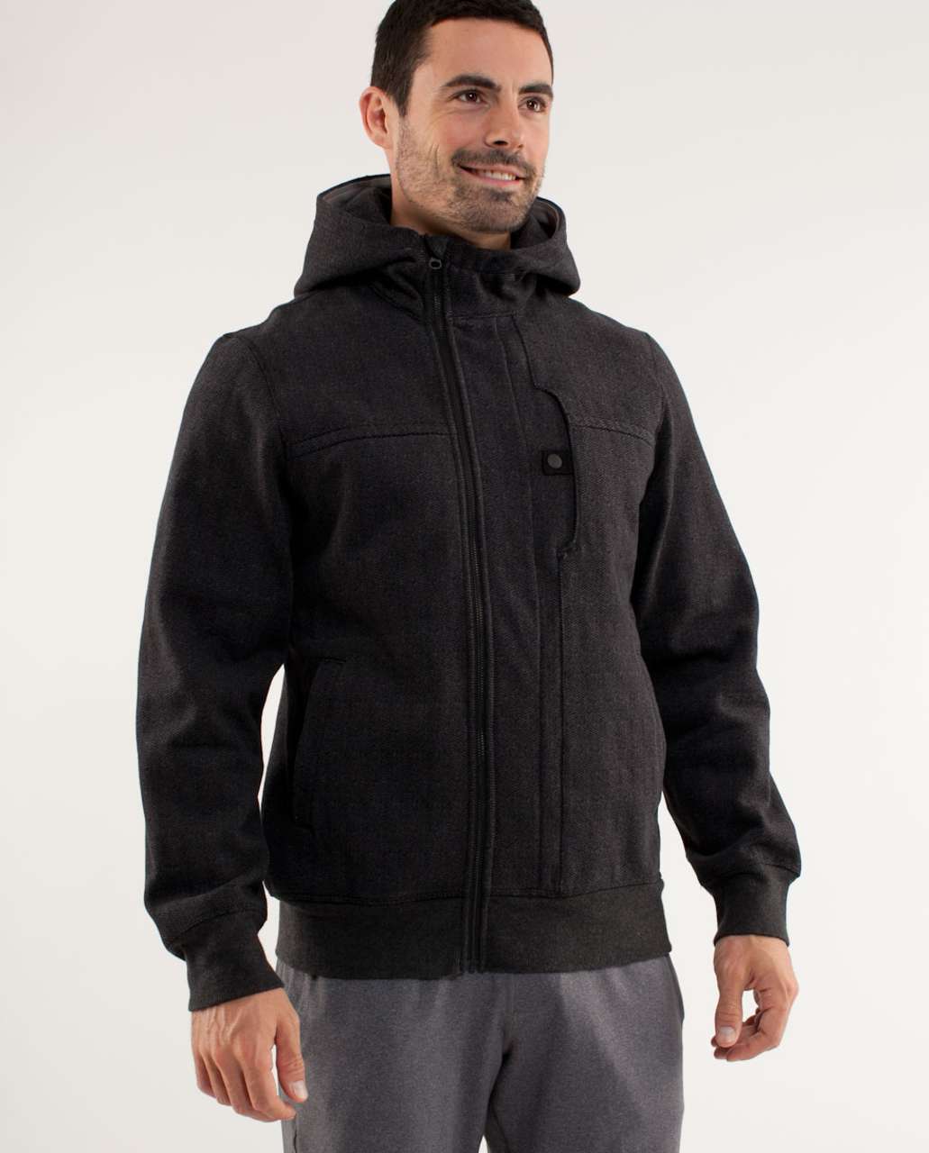 Lululemon West Coast Hoodie *Skeleton Bone - Black / Black Skeletonbone