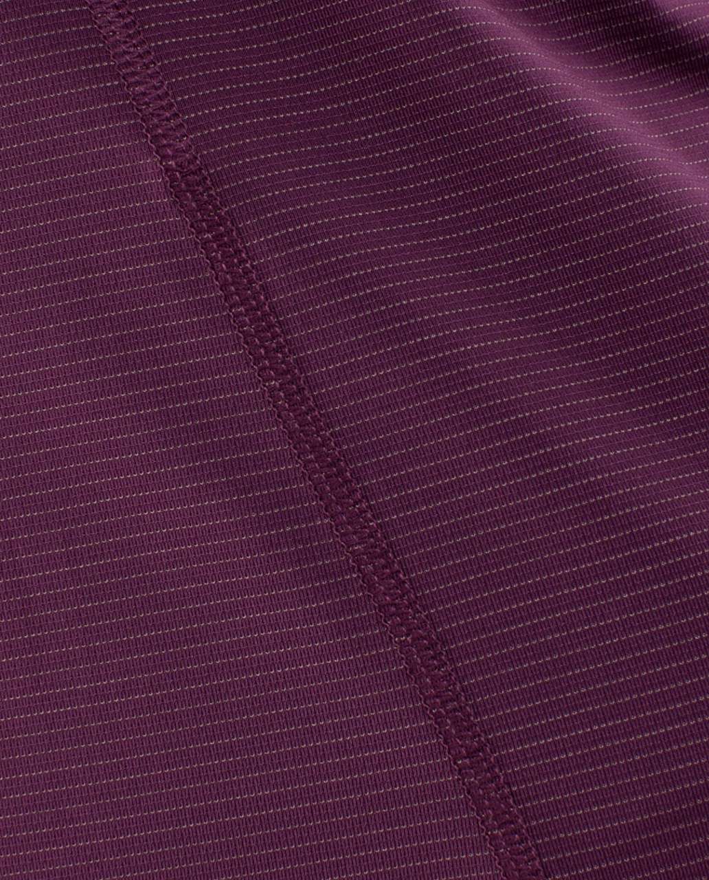 Lululemon Bolt Tech Short Sleeve - Plum / Invisible Branches