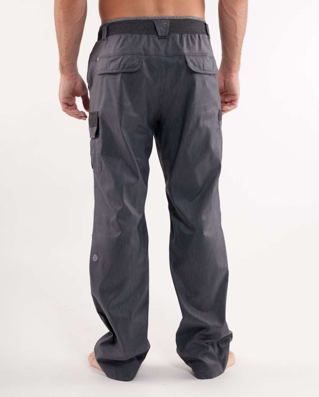 Lululemon Trek Pant - Black Dark Slate Herringbone