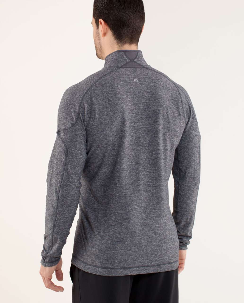 Lululemon Surge Half Zip - Heathered Dark Slate