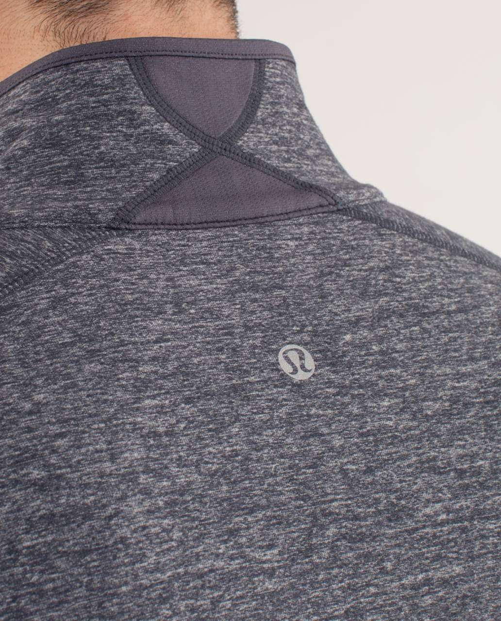 Lululemon Surge Half Zip - Heathered Dark Slate