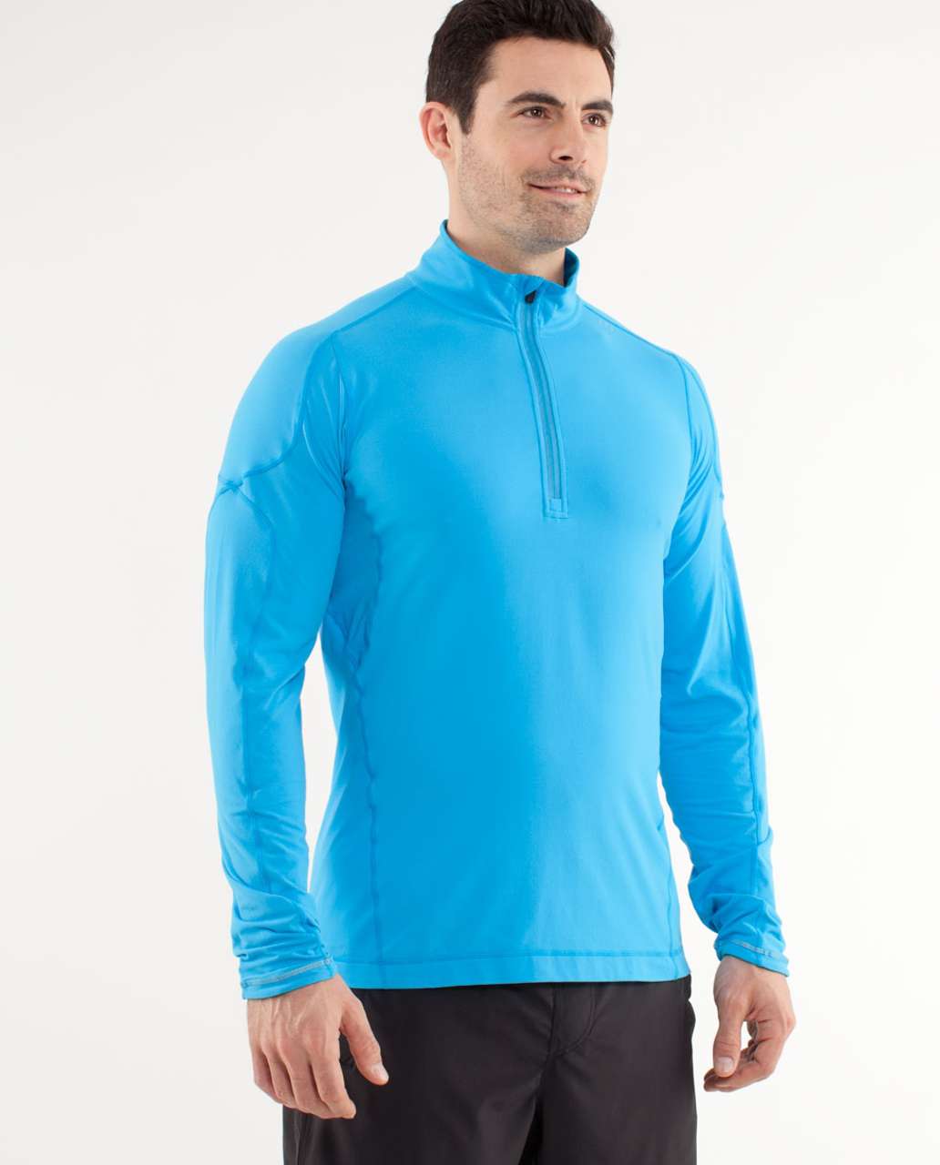 Lululemon Surge Half Zip - Sapphire Blue - lulu fanatics