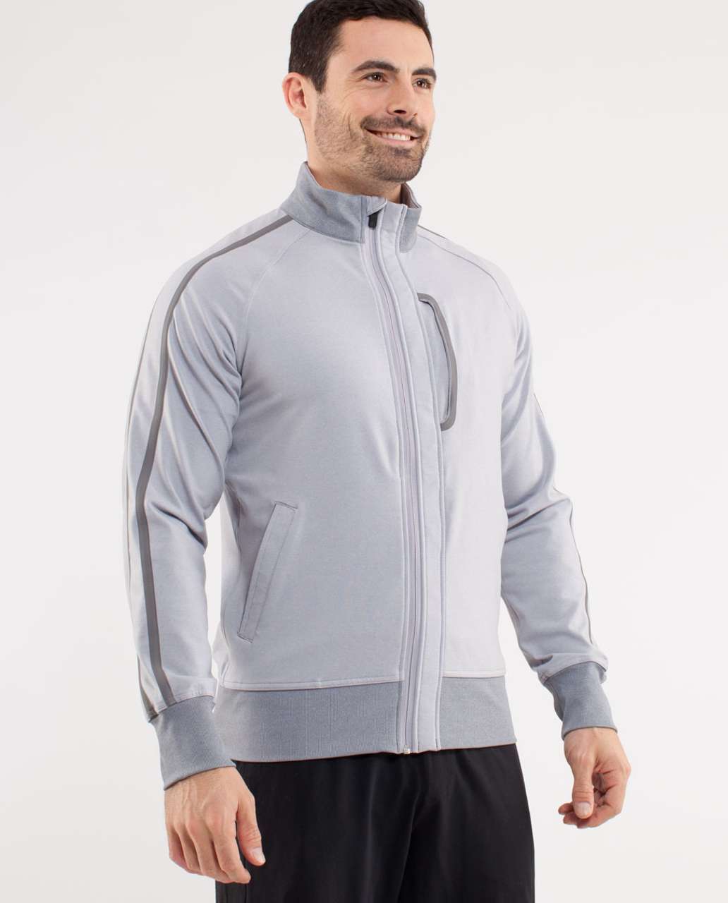 Lululemon Kung Fu Jacket II - Heathered Silver Slate