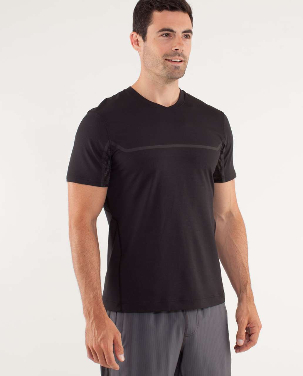 Lululemon Sprint Tech Short Sleeve - Black