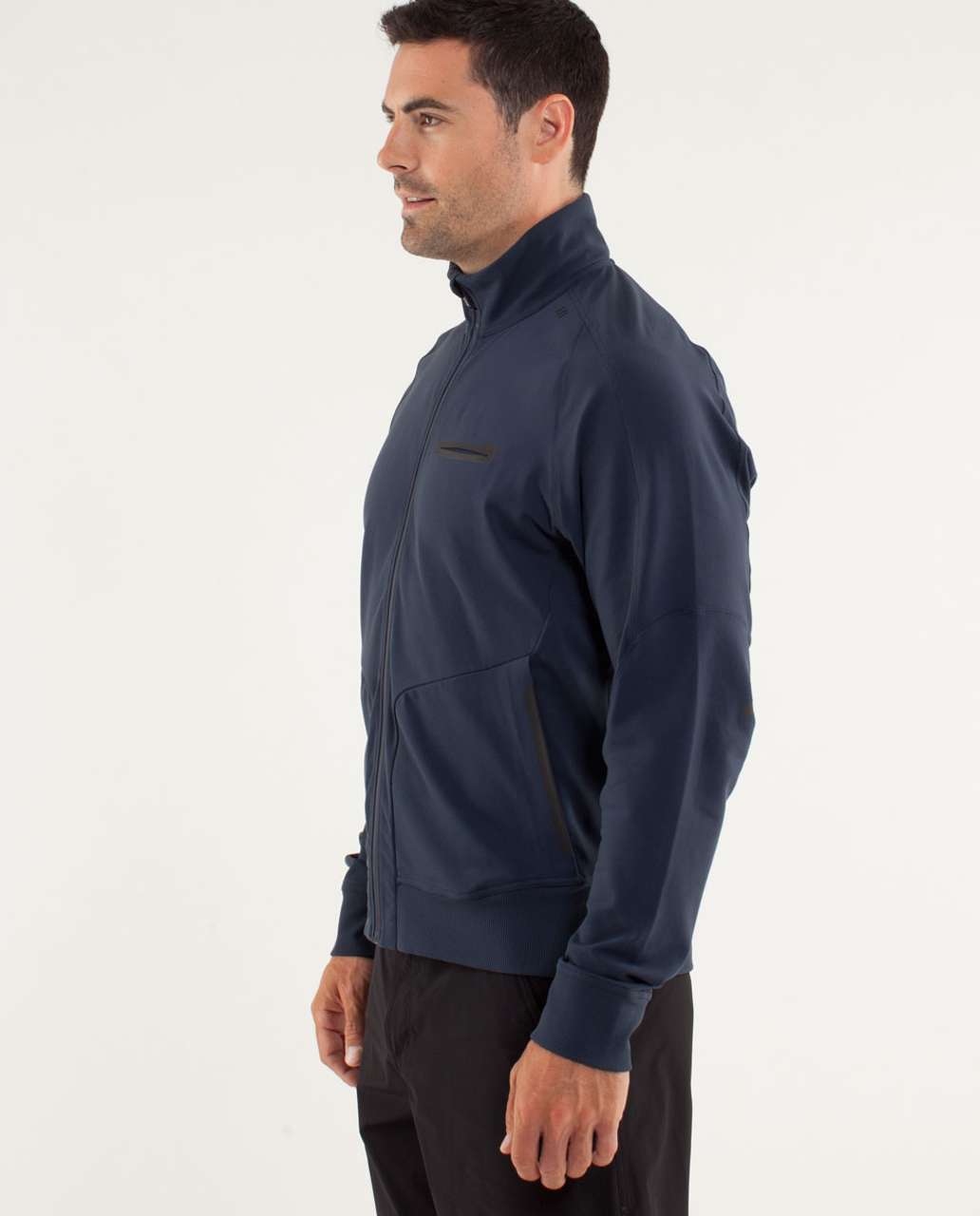 Lululemon Training Jacket - Black Iris Blue