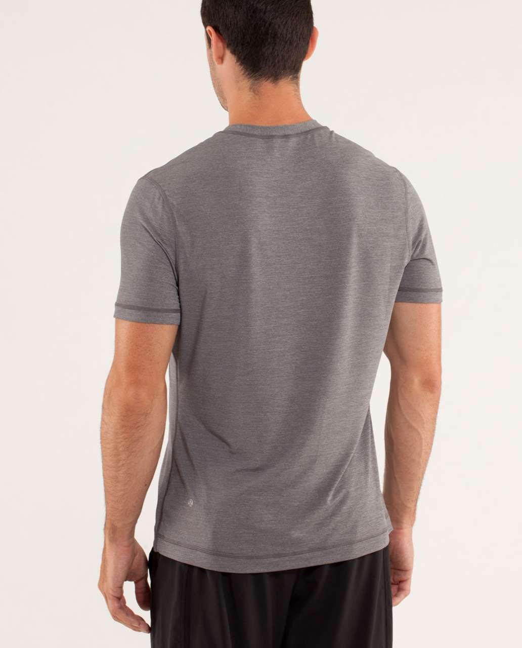 Lululemon Reverse Sprint Short Sleeve - Heathered Slate