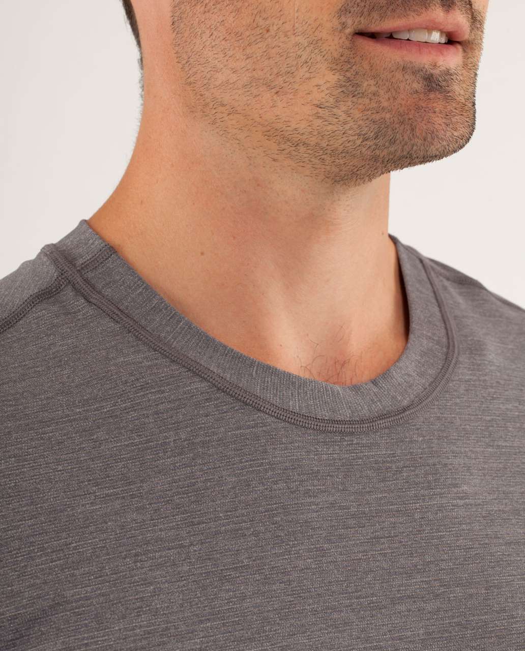 Lululemon Reverse Sprint Short Sleeve - Heathered Slate