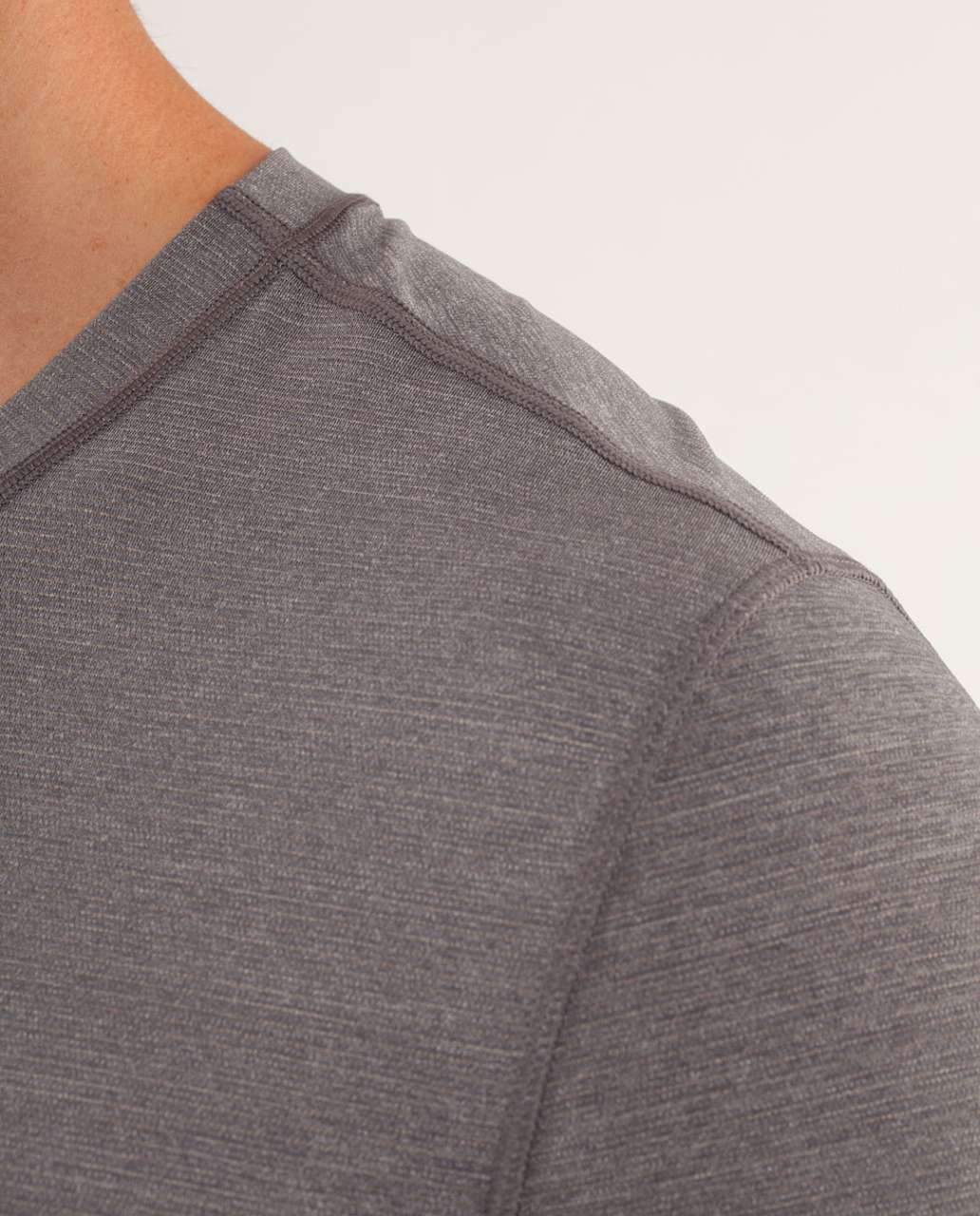 Lululemon Reverse Sprint Short Sleeve - Heathered Slate