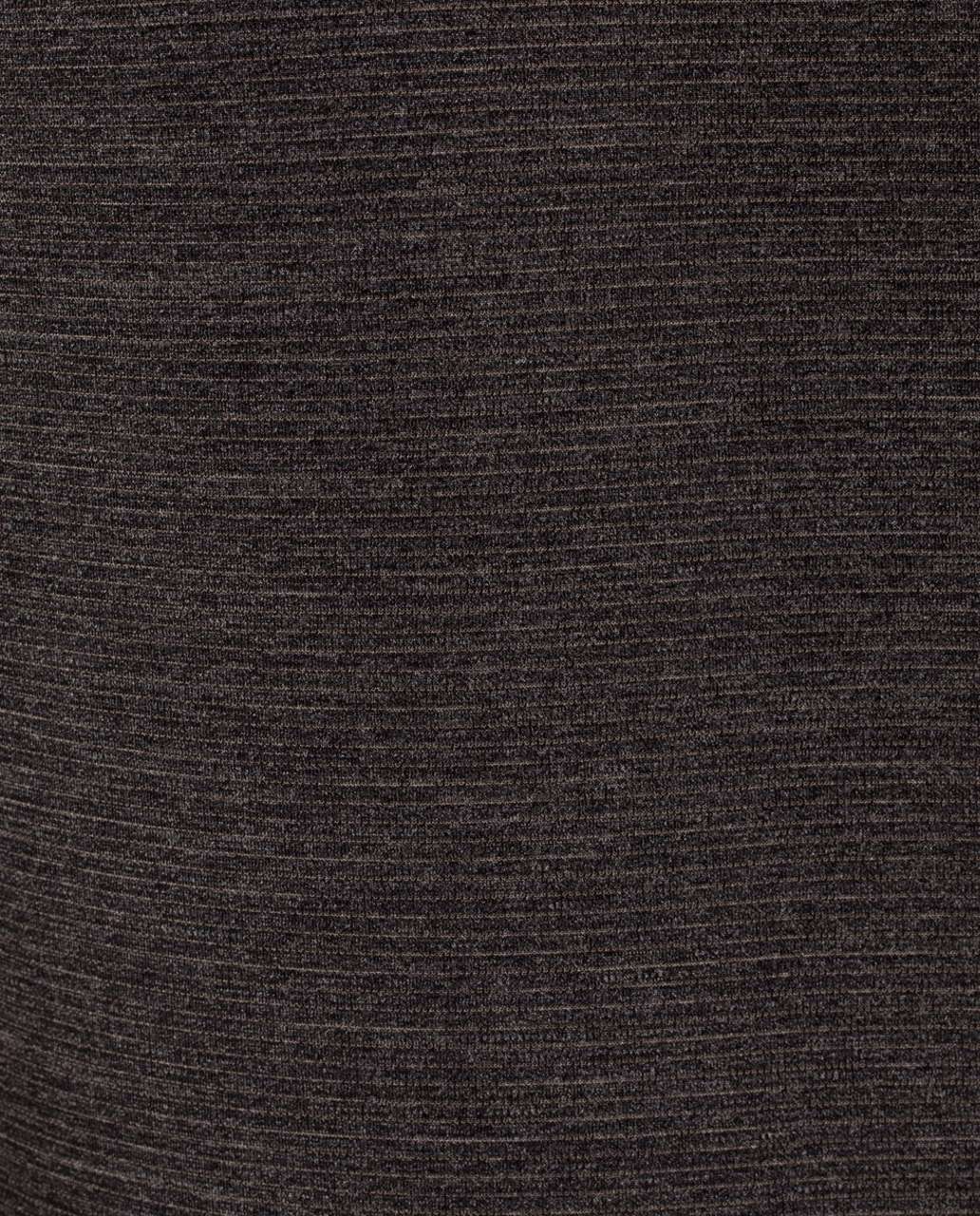 Lululemon Reverse Sprint Short Sleeve - Heathered Black