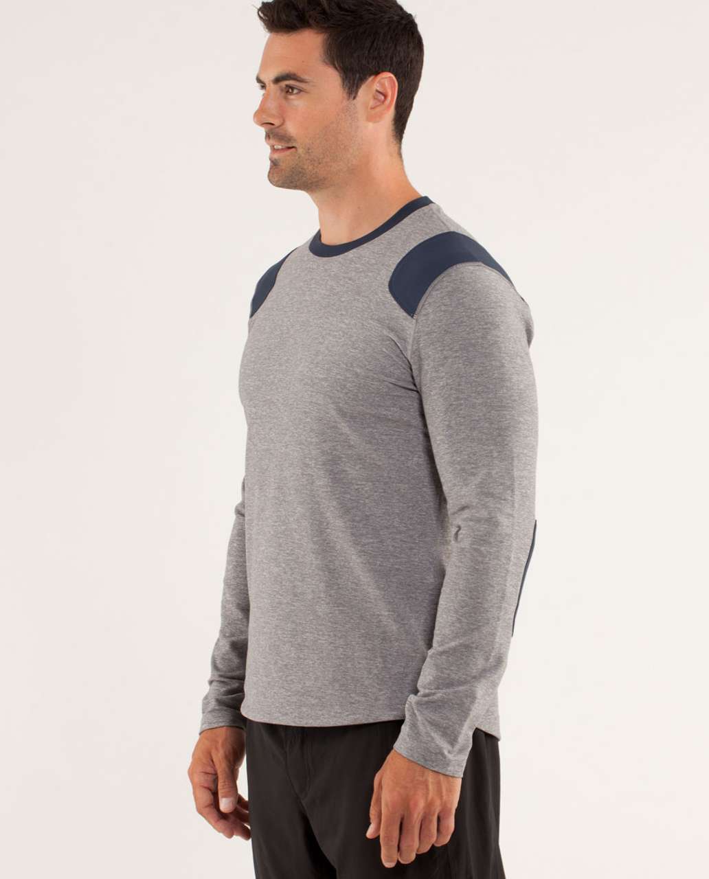 Lululemon Sprint Long Sleeve - Heathered Slate